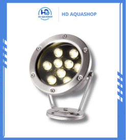 Đèn Âm Nước 3W-6W-9W-12W Màu Vàng - Trang Trí Bể Cá Koi
